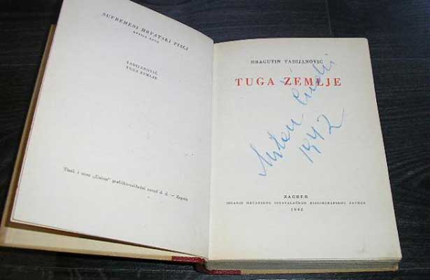 Tuga zemlje, otvorena knjiga
